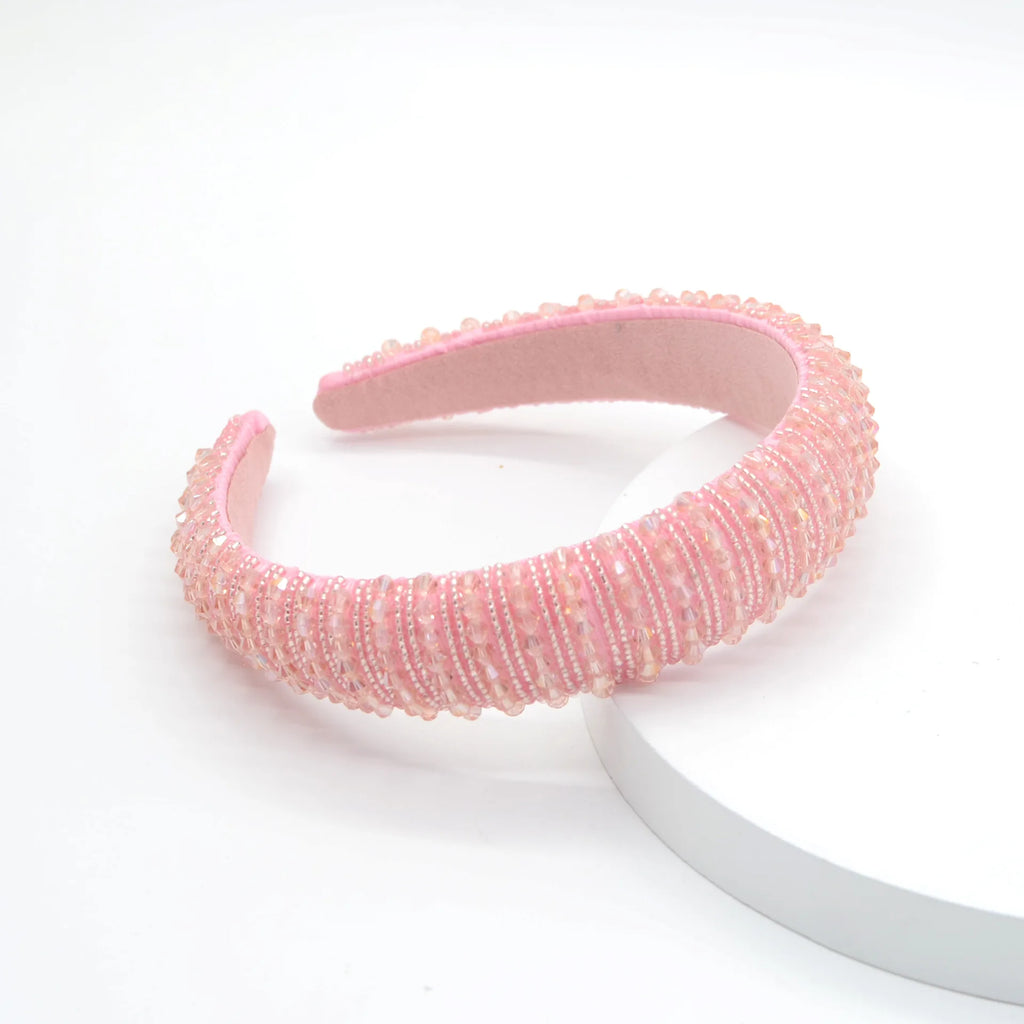 Baroque Crystal Headband Colorful Rhinestone Hair Band