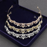 Crystal Bridal Tiara Crown Headpiece Prom Hair Ornaments