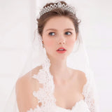 Crystal Bridal Tiara Crown Headpiece Prom Hair Ornaments