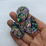 Drop-shaped Single Hole Small Pendant Jewelry 26x35mm