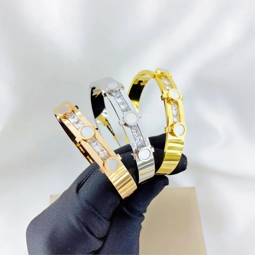 Shell Resin Charm Bracelet Wedding Beads Bridal Pulseras