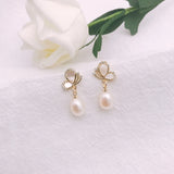 AAAA 10-13mm South Sea Pearl Earring 925s
