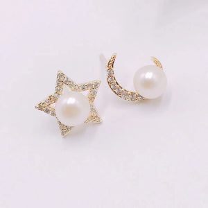 AAAA 8-9mm South Sea Stud Pearl Earring 925s