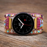 Natural Stone Vegan Smart Watch Band High End Bracelet