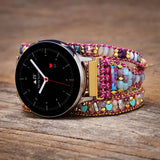 Natural Stone Vegan Smart Watch Band High End Bracelet
