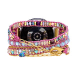 Natural Stone Vegan Smart Watch Band High End Bracelet