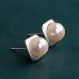 10-11mm South Sea Pearl Earring 925s