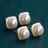 10-11mm South Sea Pearl Earring 925s