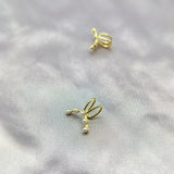 Pearl Clip Earrings for Women Sweet Jewelry Wedding Accessories