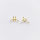 Pearl Clip Earrings for Women Sweet Jewelry Wedding Accessories