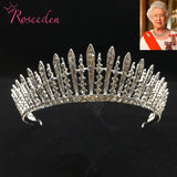 Princess Queen Tiara Rhinestone Pageant Crown Wedding Bridal Tiara