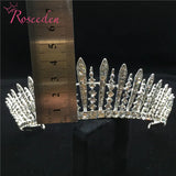 Princess Queen Tiara Rhinestone Pageant Crown Wedding Bridal Tiara