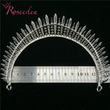 Princess Queen Tiara Rhinestone Pageant Crown Wedding Bridal Tiara
