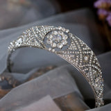 Rhinestone Crown Tiara Meghan Markle Wedding Hair Accessories