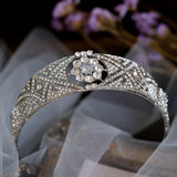 Rhinestone Crown Tiara Meghan Markle Wedding Hair Accessories