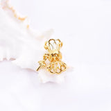 Elegant Pendant Mount Base for Pearls Stones Beads
