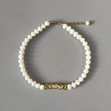 Stylish Natural Pearl Choker Necklace