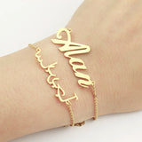 Custom Stainless Steel Names Bracelet for Her
