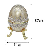 European Style Trinket Case Jewelry Organizer