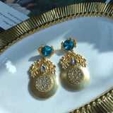 Gorgerous Earrings Statement Rhinestone Glass Jewelry Party Birthday For Women