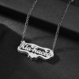 Personalized Double-layer Name Necklace for Women