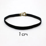 Goth Velvet Choker Necklaces for Women Kpop