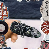 Goth Hollow Cross Skull Hair Clip Y2k Hairpin Harajuku Aesthetics
