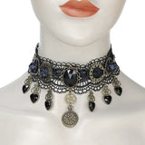 Sexy Lace Jewelry Gothic Punk Necklace