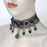 Sexy Lace Jewelry Gothic Punk Necklace