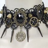 Sexy Lace Jewelry Gothic Punk Necklace