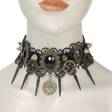 Sexy Lace Jewelry Gothic Punk Necklace