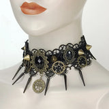 Sexy Lace Jewelry Gothic Punk Necklace