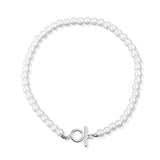 Goth Pearl Choker Necklace Lasso Pendants Women Jewelry