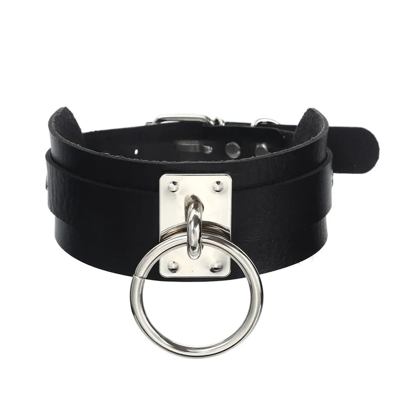 Goth Punk Rock Choker Collar Necklace for Women Girl