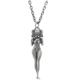 Goth Punk Style Sexy Goddess Pendant Necklace for Men Women