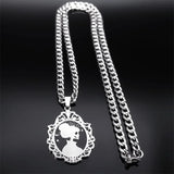 Goth Skeleton Skull Spider Wep Necklace Pendant Halloween Gift N7930S08
