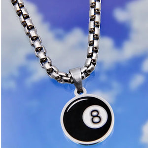 Goth Style Number 8 Necklace for Women Jewelry
