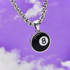 Goth Style Number 8 Necklace for Women Jewelry