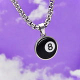 Goth Style Number 8 Necklace for Women Jewelry