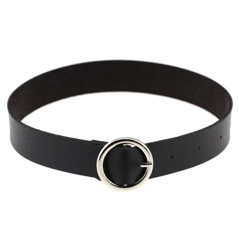 Gothic Women Choker Chains Necklaces Rivet Punk Slave