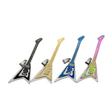 Gothic Titanium Steel Guitar Necklace Men Women Accessories