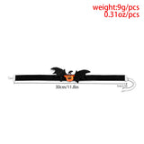 Gothic Bat Choker Necklace Halloween Accessories Ghost Necklaces