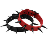Gothic Spiked Punk Choker Collar Spikes Rivets Studded Chocker Necklace