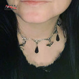 Gothic Velvet Choker Bat Necklace Victorian Creativity Gorgeous Punk Jewelry