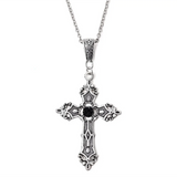 Gothic Cross Necklace for Women Halloween Christmas Years