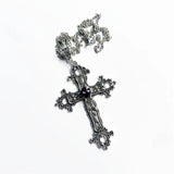 Gothic Cross Necklace for Women Halloween Christmas Years