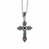 Gothic Cross Necklace for Women Halloween Christmas Years