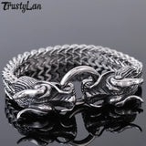 Gothic Dragon Bracelet Stainless Steel Men's Wrist Chain