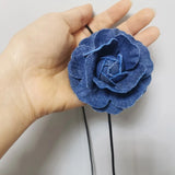Gothic Rose Flower Clavicle Chain Necklace Women Bridal Choker