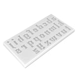 Gothic Font Letters Numbers Keychain Epoxy Resin Mold Silicone Mould DIY Crafts